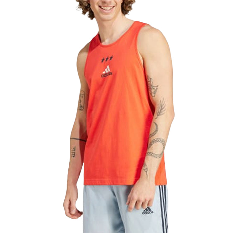adidas Americana Graphic Tank Asia Sizing 'Orange' IR5833