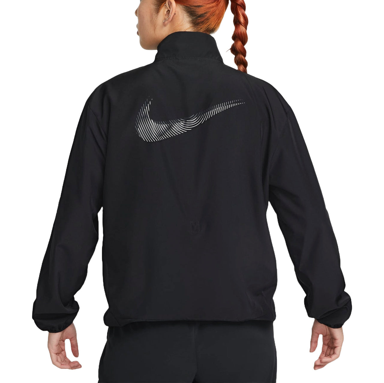 (WMNS) Nike Dri-FIT Swoosh Running Jacket Asia Sizing 'Black' FB4695-010
