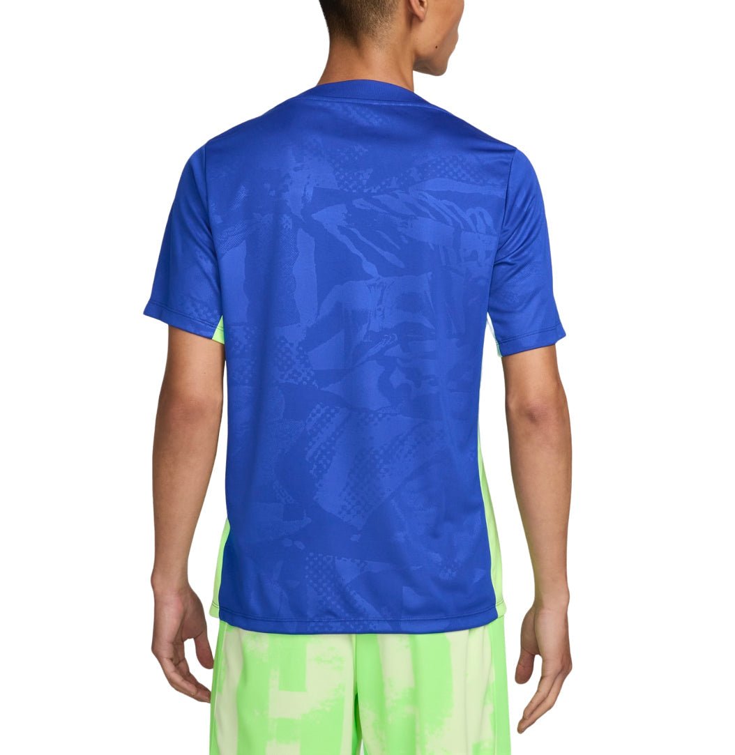 Nike Dri-FIT F.C. Barcelona Academy Pro Third Football Pre-Match Jersey 'Royal Lime' FQ2544-418