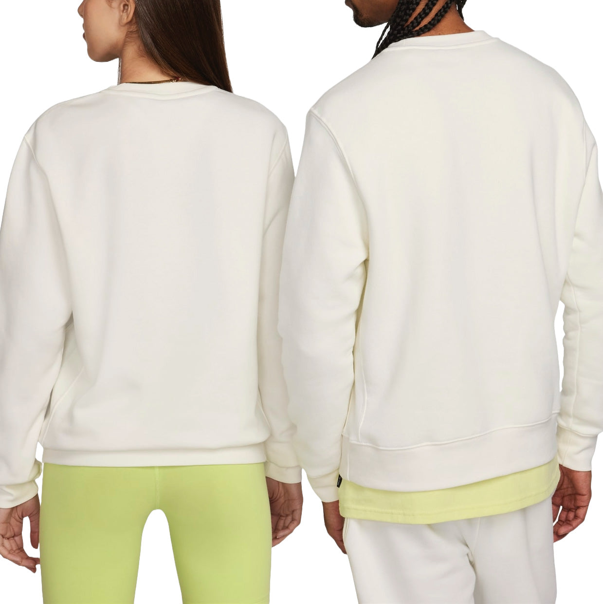 Nike Sportswear Club Fleece Crewneck Sweatshirt 'Sail White' BV2662-133