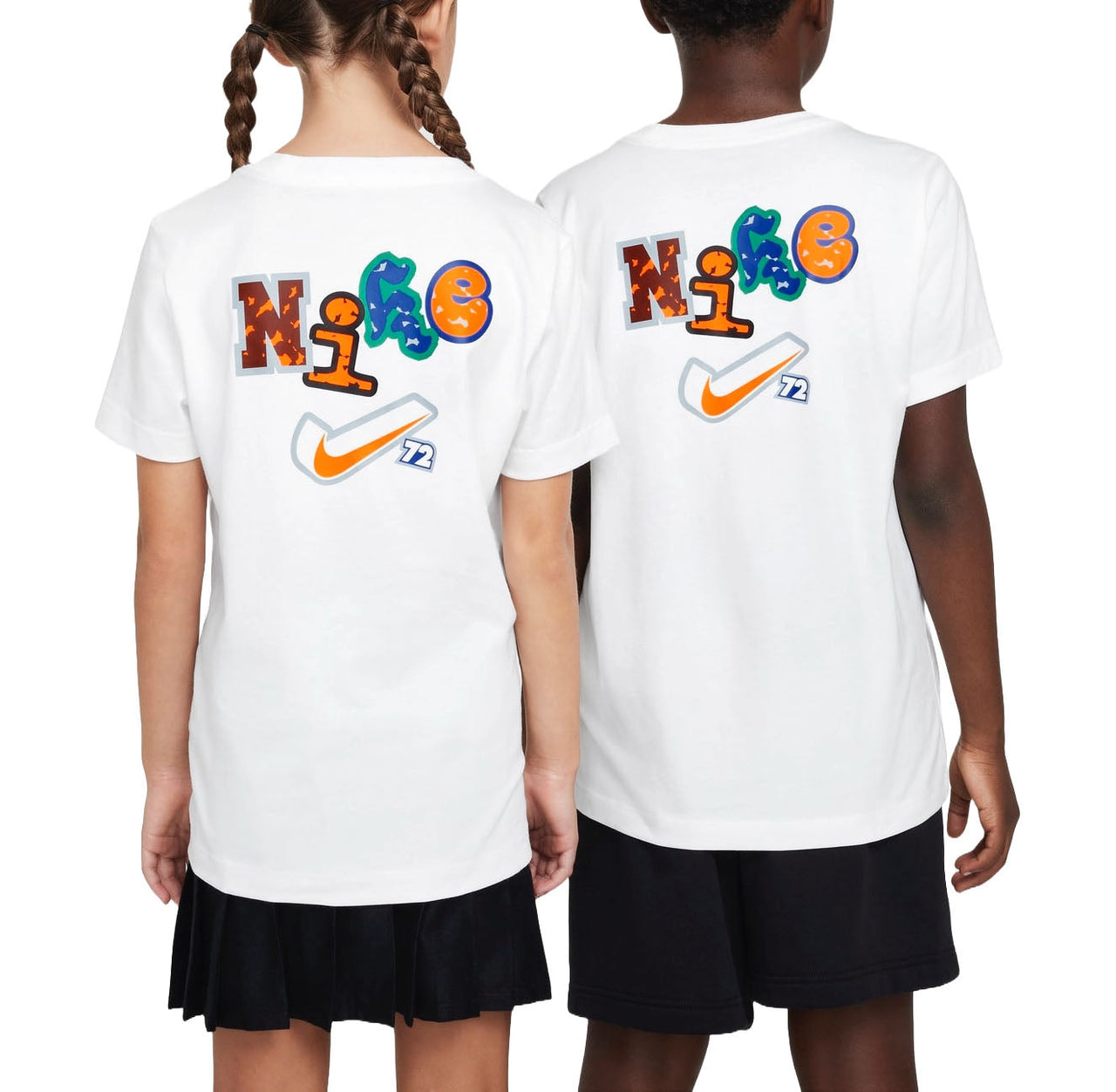 (GS) Nike Sportswear Graphic T-shirt 'White' FZ5169-100