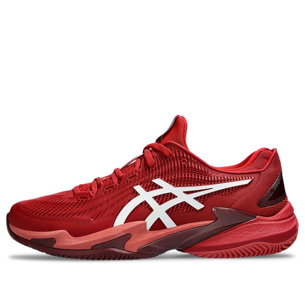 ASICS Court FF 3 Novak Clay 'Cranberry White' 1041A362-962