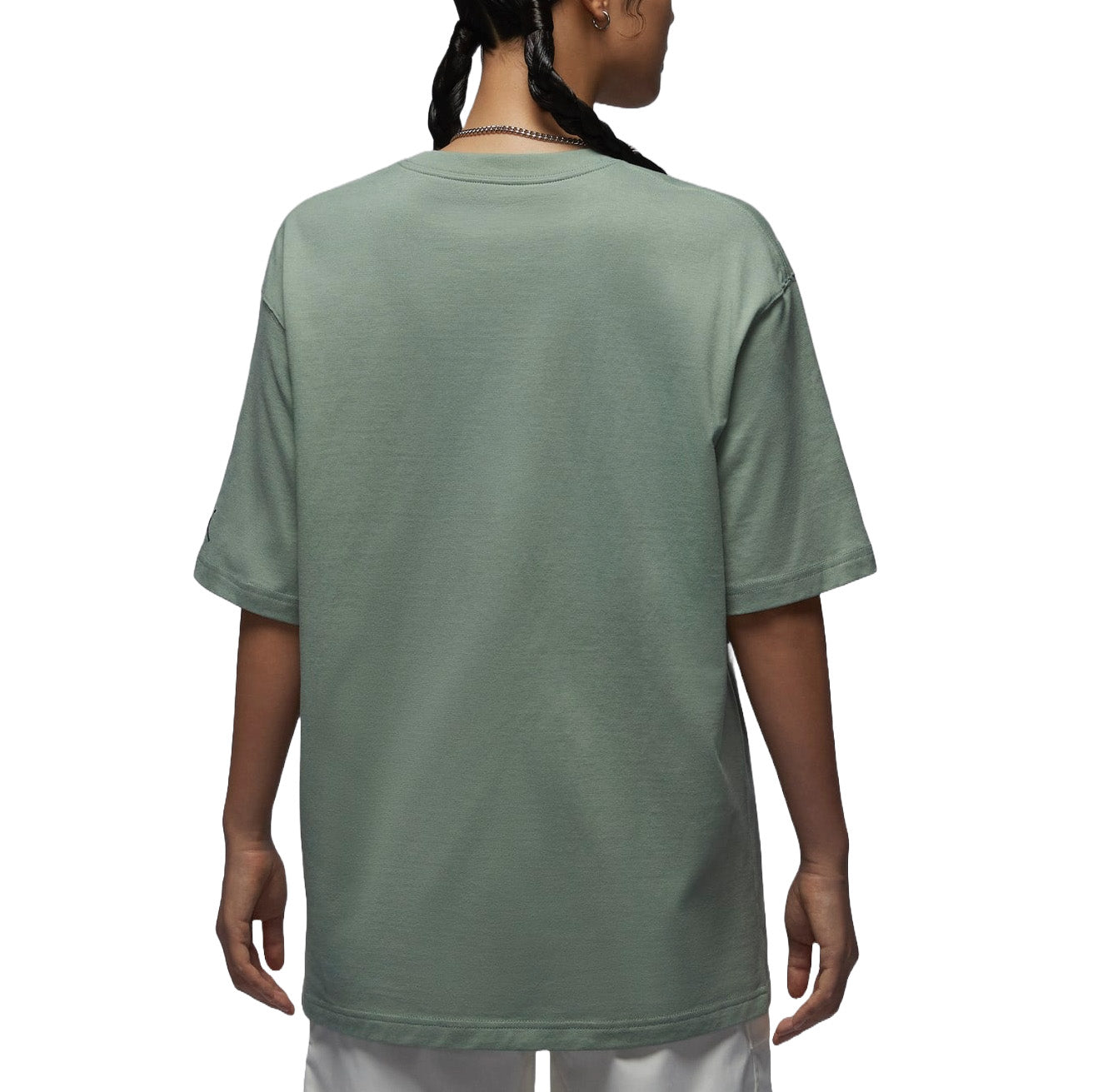 (WMNS) Air Jordan Graphic Oversized T-Shirt Asia Sizing 'Green' FN5709-304