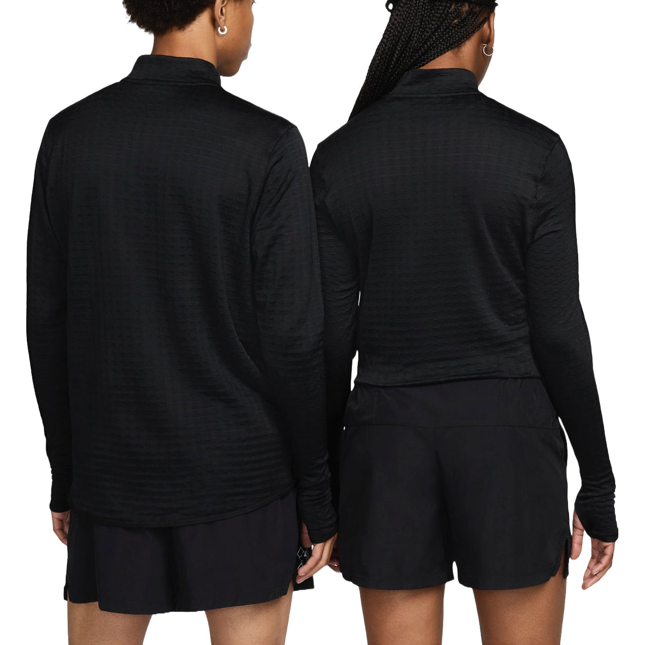 Nike x Patta Running Team Half-Zip Long Sleeve Top 'Black' FJ3069-010