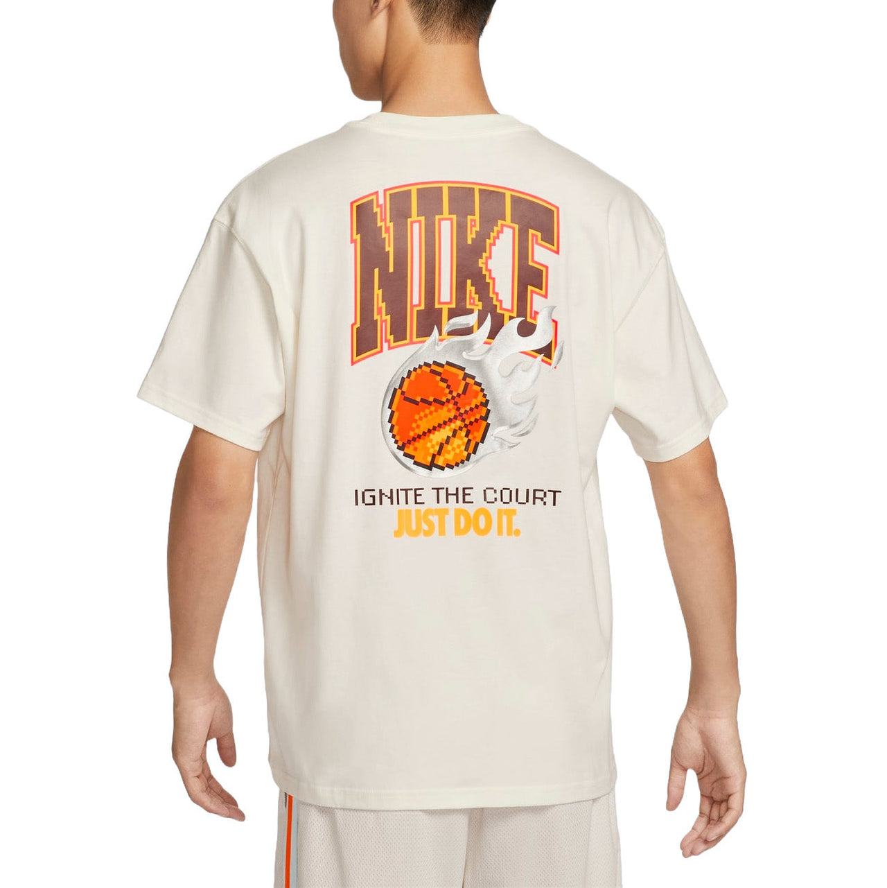 Nike Max90 Basketball T-Shirt Asia Sizing 'Sail' FZ8082-133