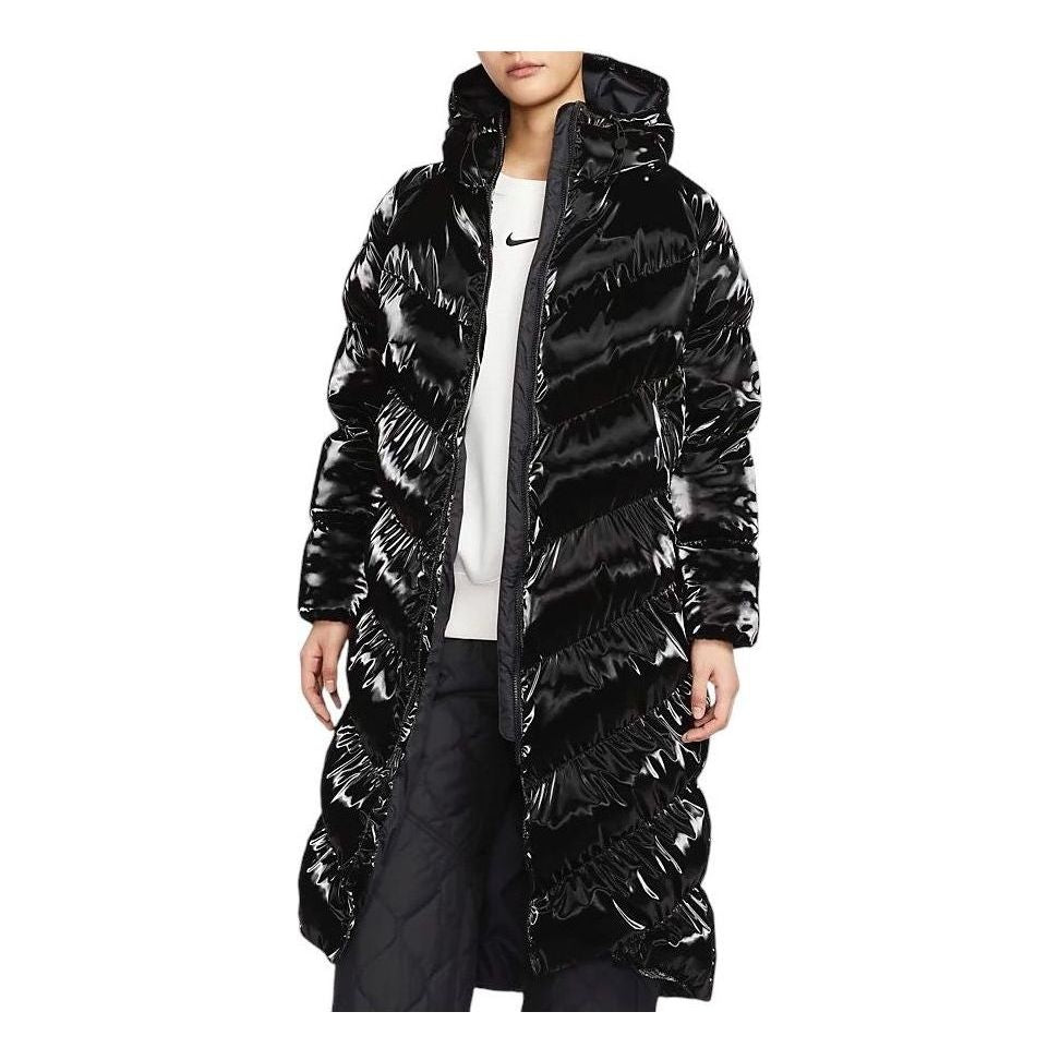 (WMNS) Nike Sportswear Therma-FIT Windpuffer Coat 'Black' FV7828-010