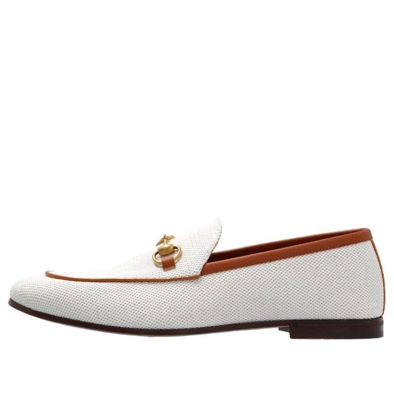 Gucci Canvas Loafer 'White' 430088-FAC11-9445