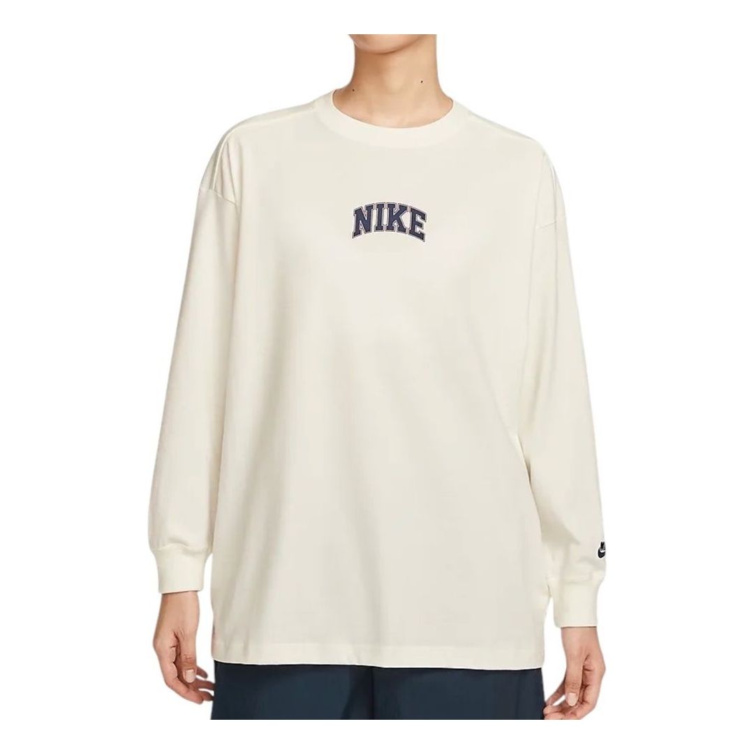 (WMNS) Nike Sportswear Oversize T-Shirt 'White' HV5823-133