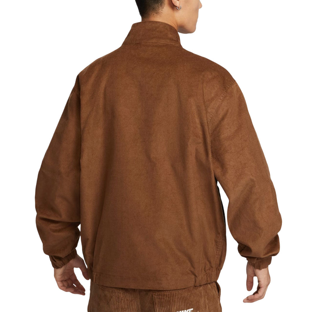 Nike Sportswear Club Corduroy Harrington Jacket Asia Sizing 'Light British Tan' FZ0632-281