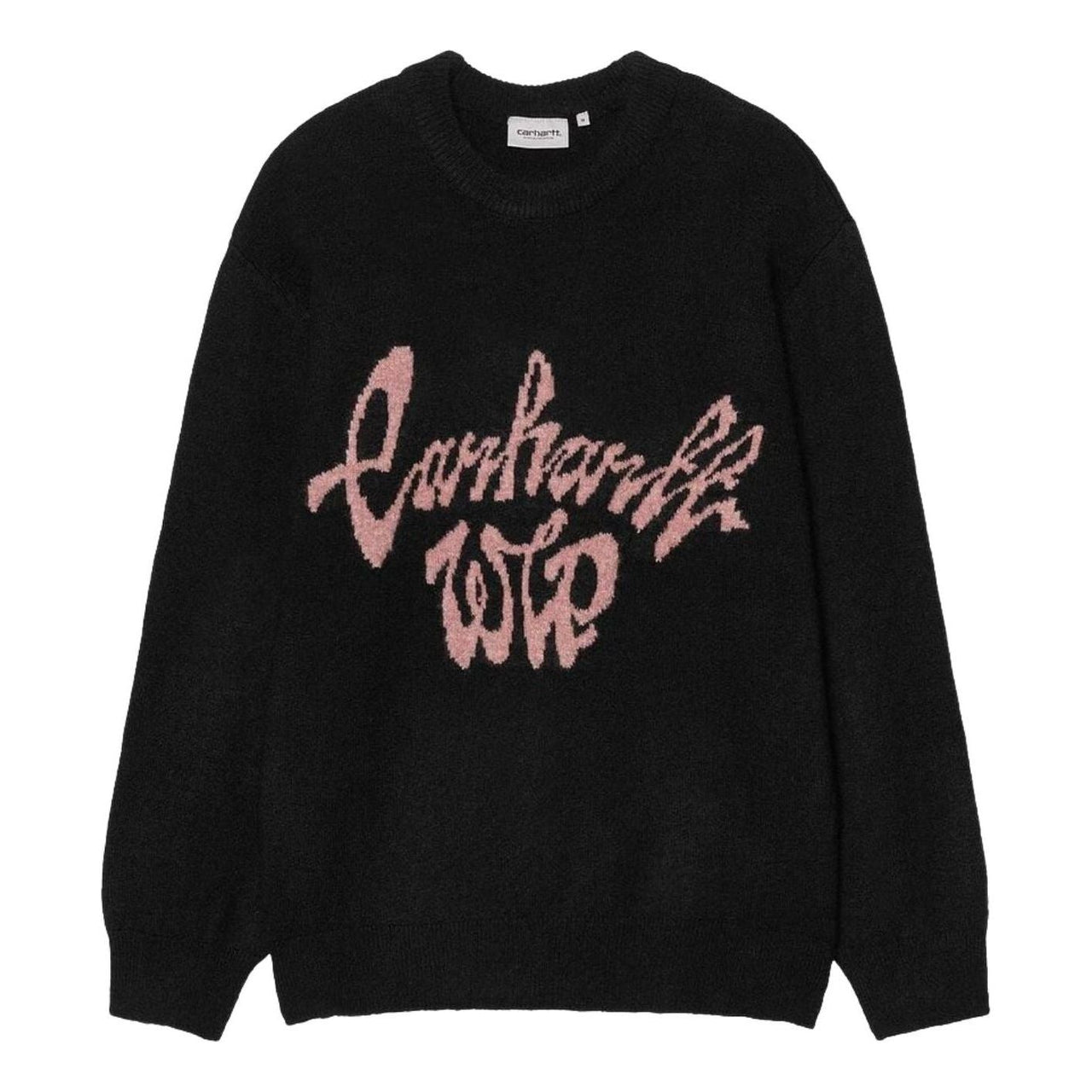 Carhartt WIP Chedda Sweater 'Black Glassy Pink' I035593-3DY-XX