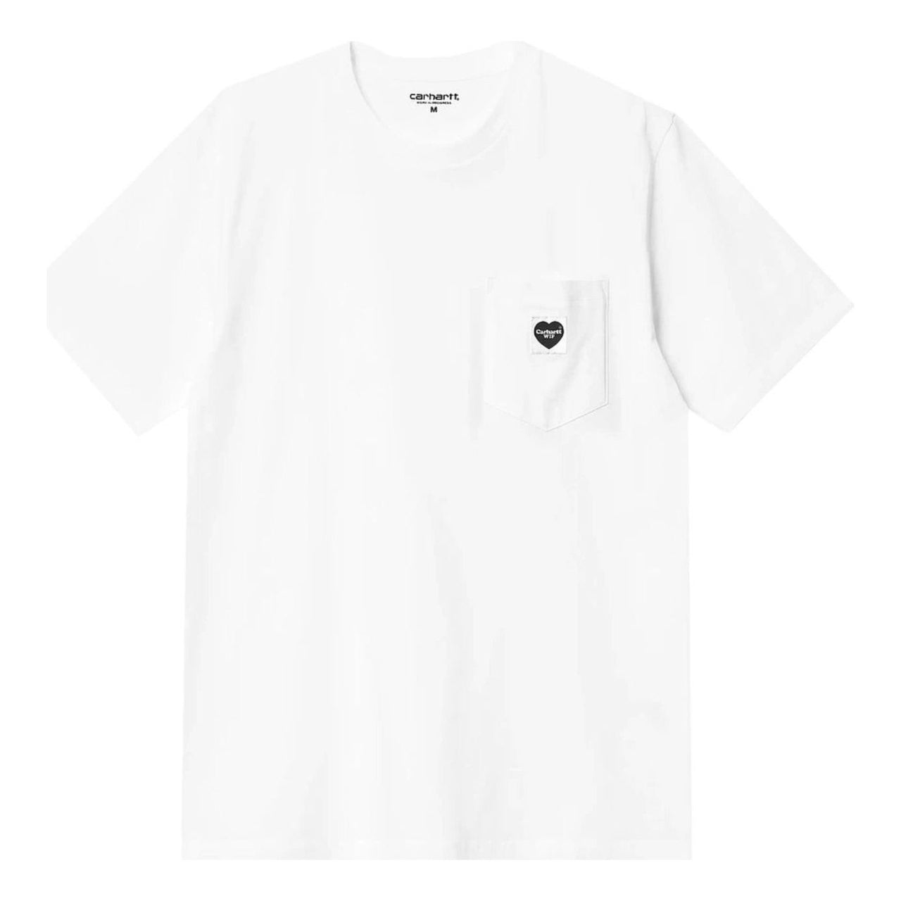 Carhartt WIP Pocket Heart Short Sleeve T-Shirt 'White' I032128-00A-XX