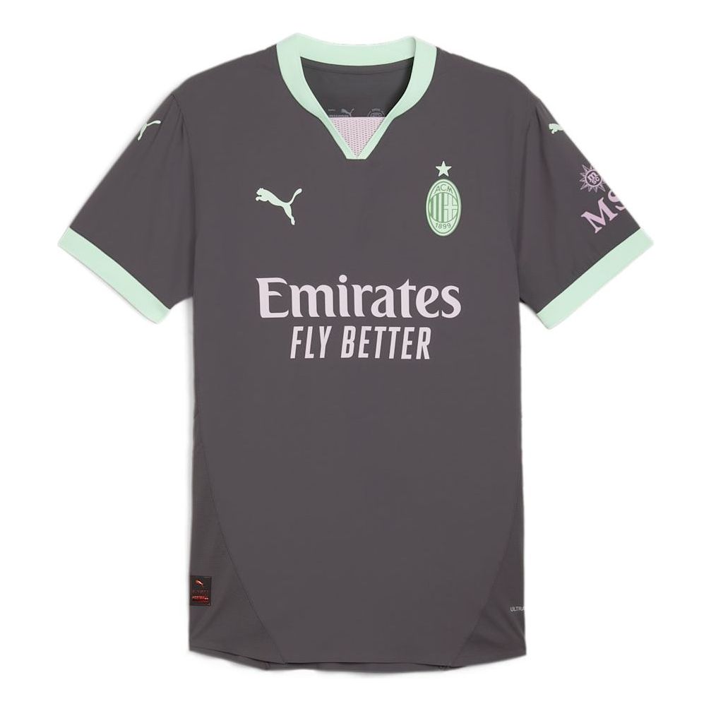 PUMA AC Milan 24/25 Authentic Third Soccer Jersey 'Grey Mint' 775028-03