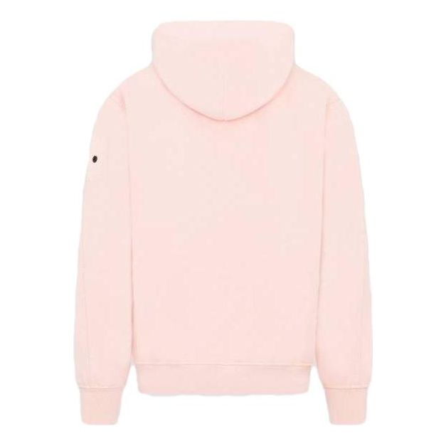 STONE ISLAND Shadow Project Cotton Fleece Popover Hoodie 'Pink' 781960219-V0080
