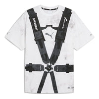 PUMA x A$AP ROCKY Seatbelt T-shirt 'White Black' 631040-01