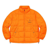 Supreme Iggy Pop Puffy Jacket 'Orange Black' SUP-SS21-507