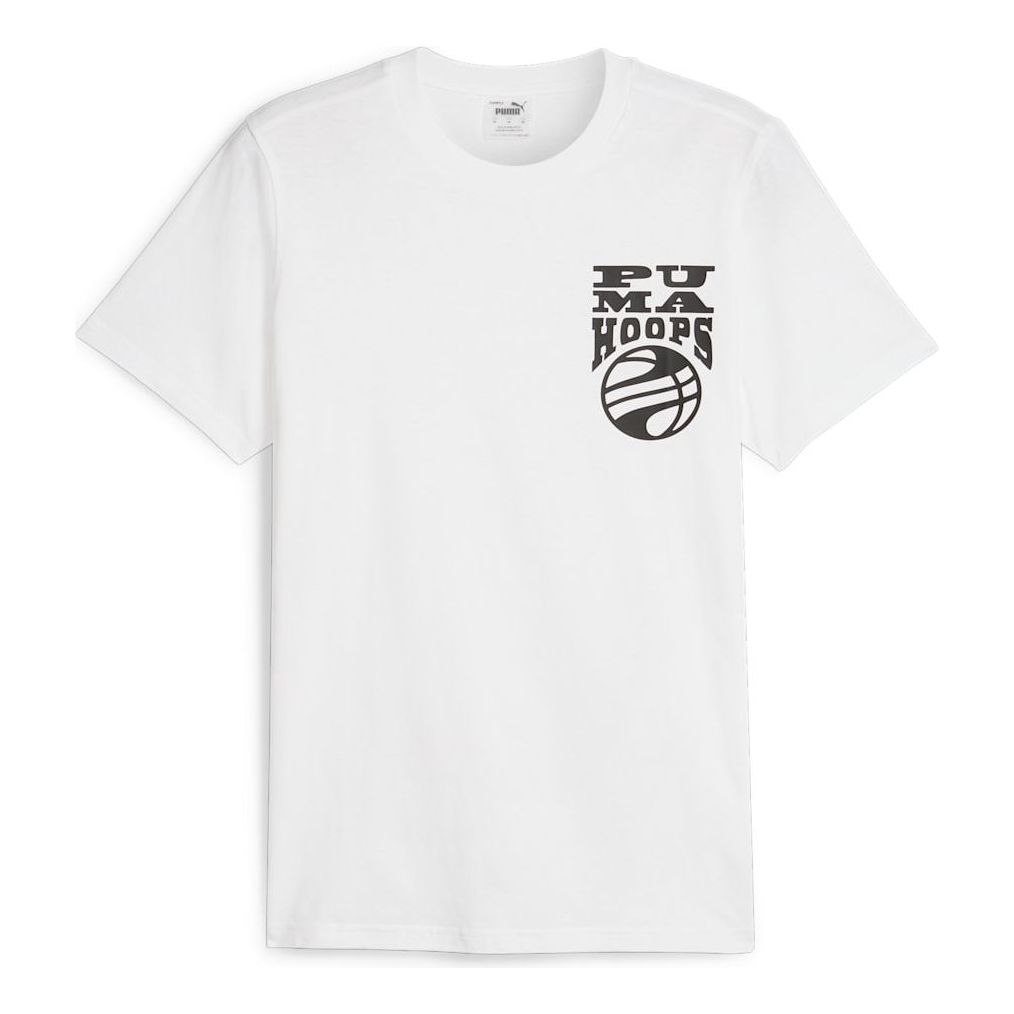 PUMA The Hooper Basketball T-shirt 'White' 624828-01