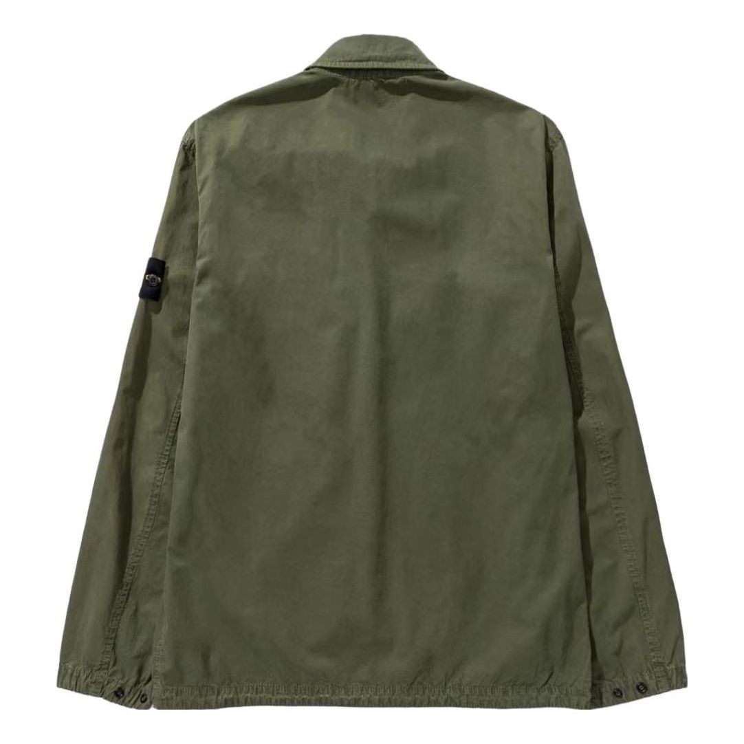 STONE ISLAND Overshirt 'Olive' 7715101WN-V0158