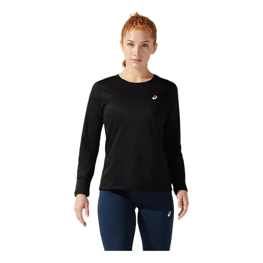 (WMNS) ASICS Silver Long Sleeve Top 'Performance Black' 2012C361-001