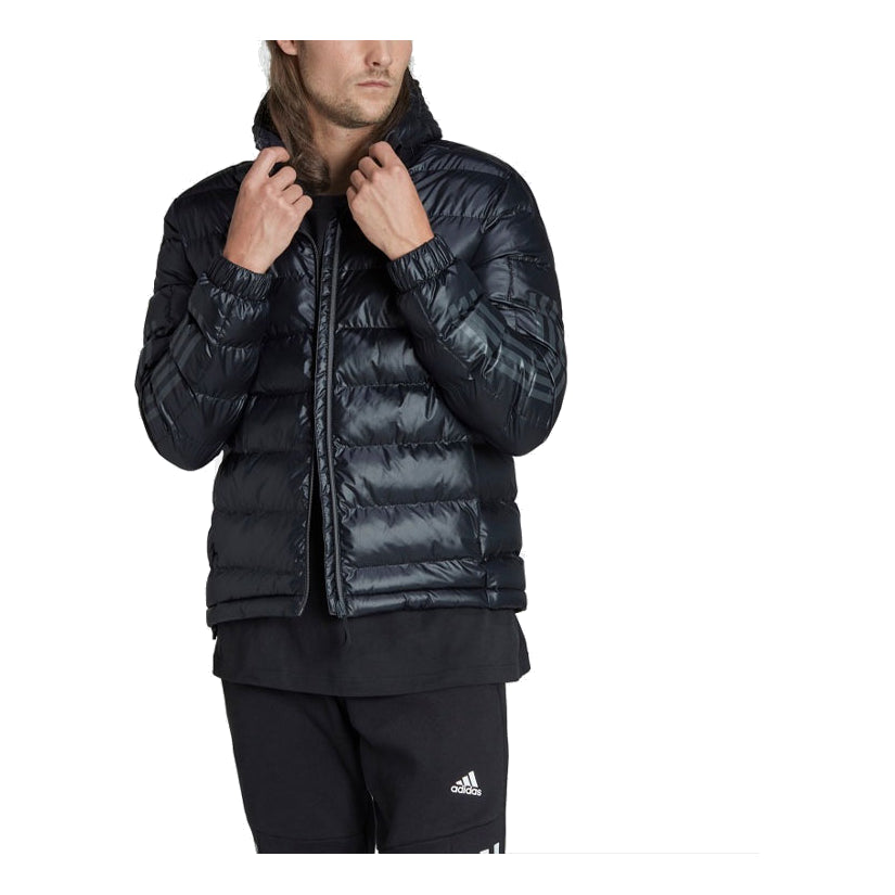 adidas 3-Stripes SDP Badge of Sport Jacket 'Black' HK6669