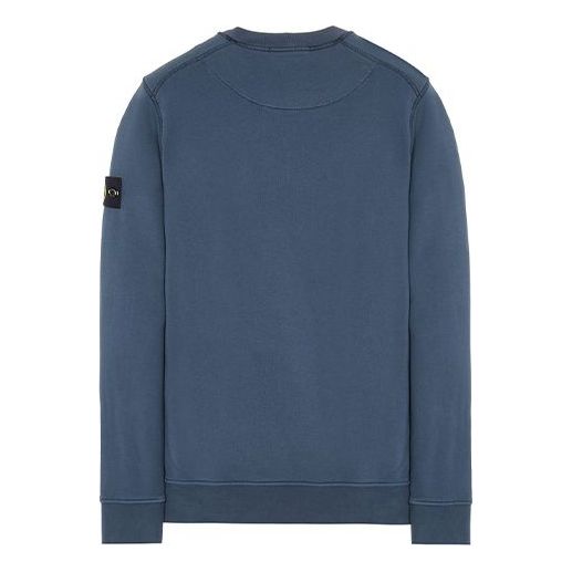 STONE ISLAND Crewneck Sweatshirt 'Dark Blue' 761563051-V0024