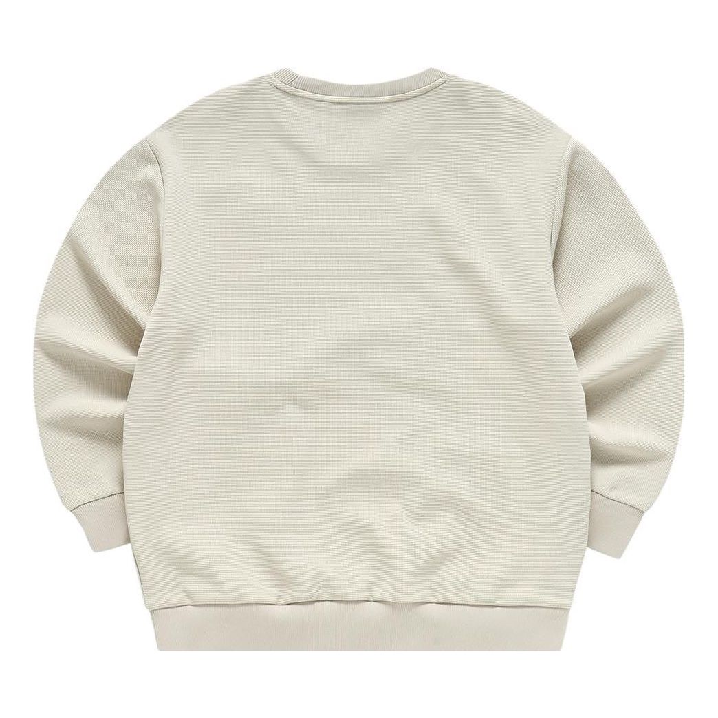 FILA FUSION Collection Change The Game Logo Sweatshirt 'Beige' T11M311213F-BG