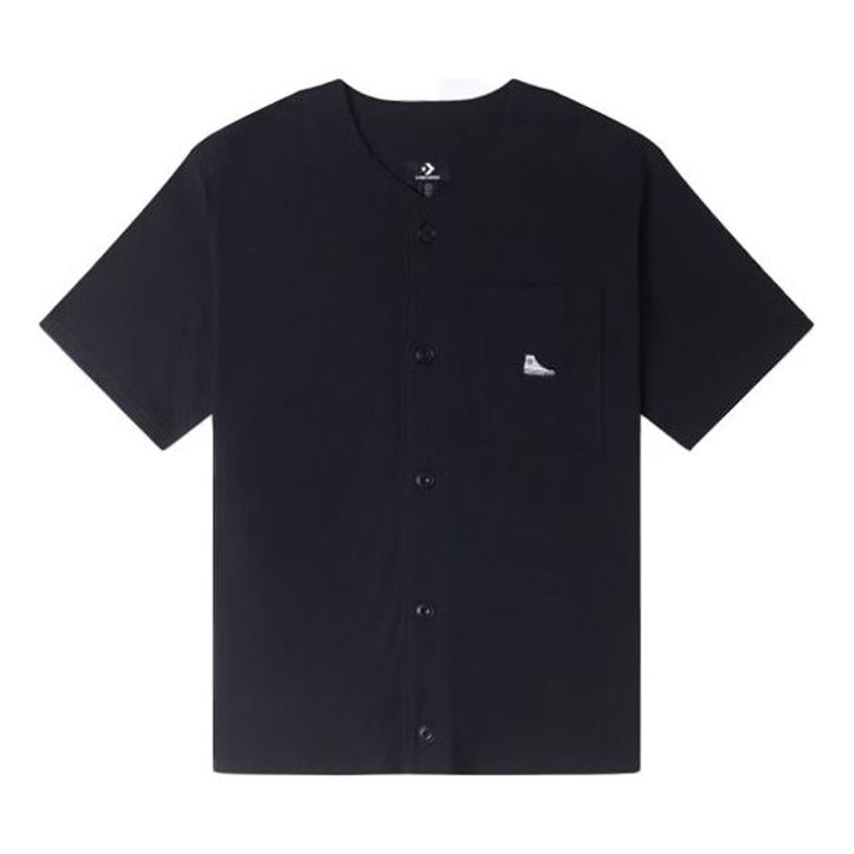 Converse Chuck Taylor Seasonal Shirt 'Black White' 10024736-A01
