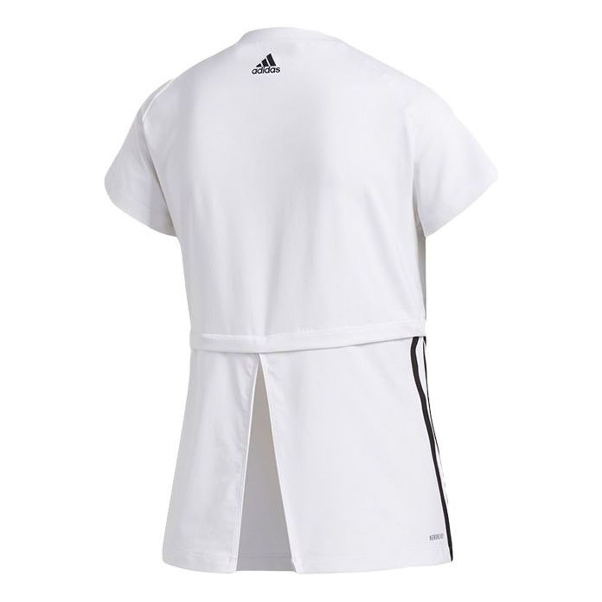 (WMNS) adidas 3-Stripes T-Shirt 'White Black' FL2047