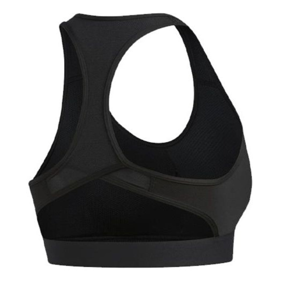 (WMNS) adidas DonAsia Sizing 't Rest Badge of Sport Bra 'Black White' EA3298