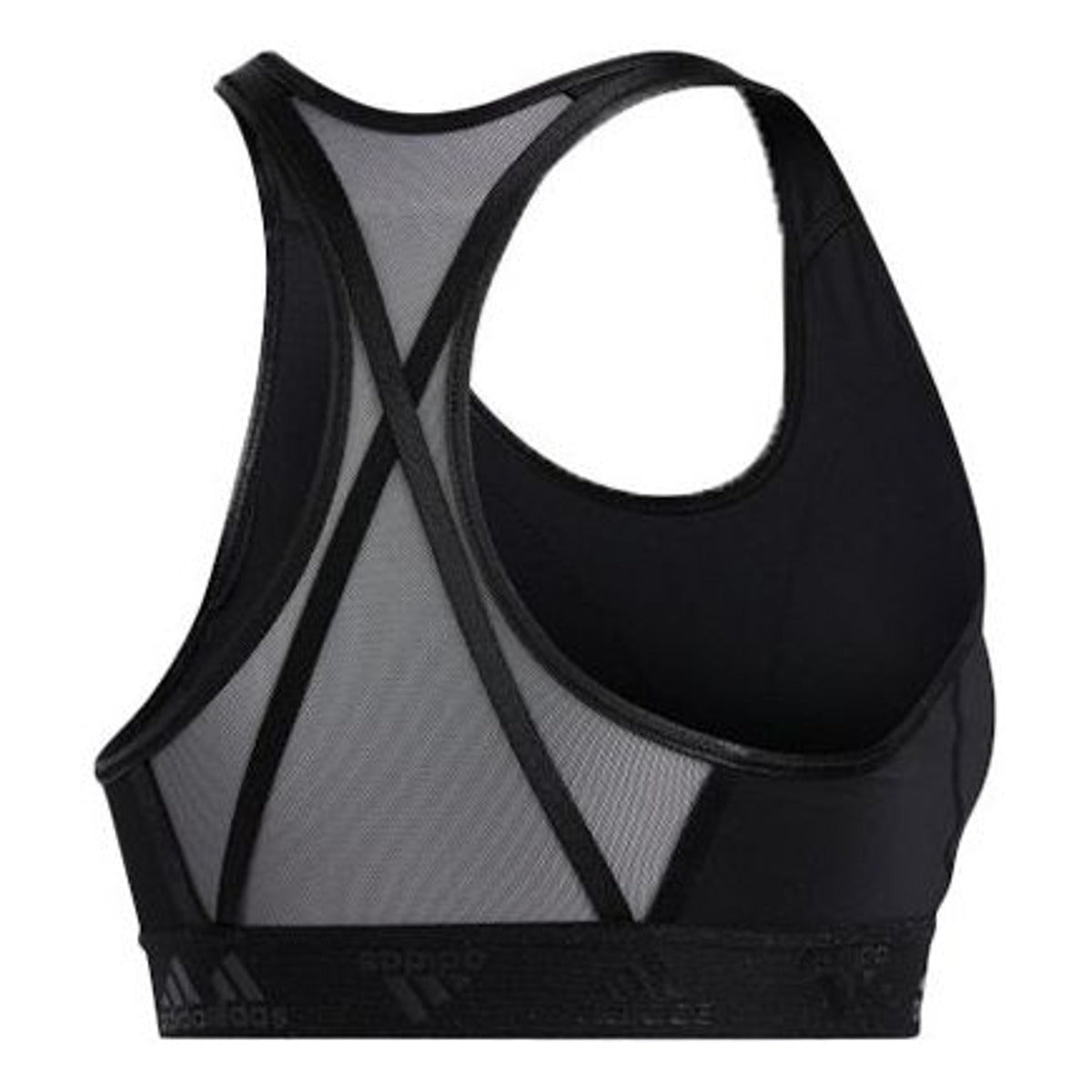 (WMNS) adidas Don't Rest Badge of Sport Glam-On Bra 'Black' GD1478