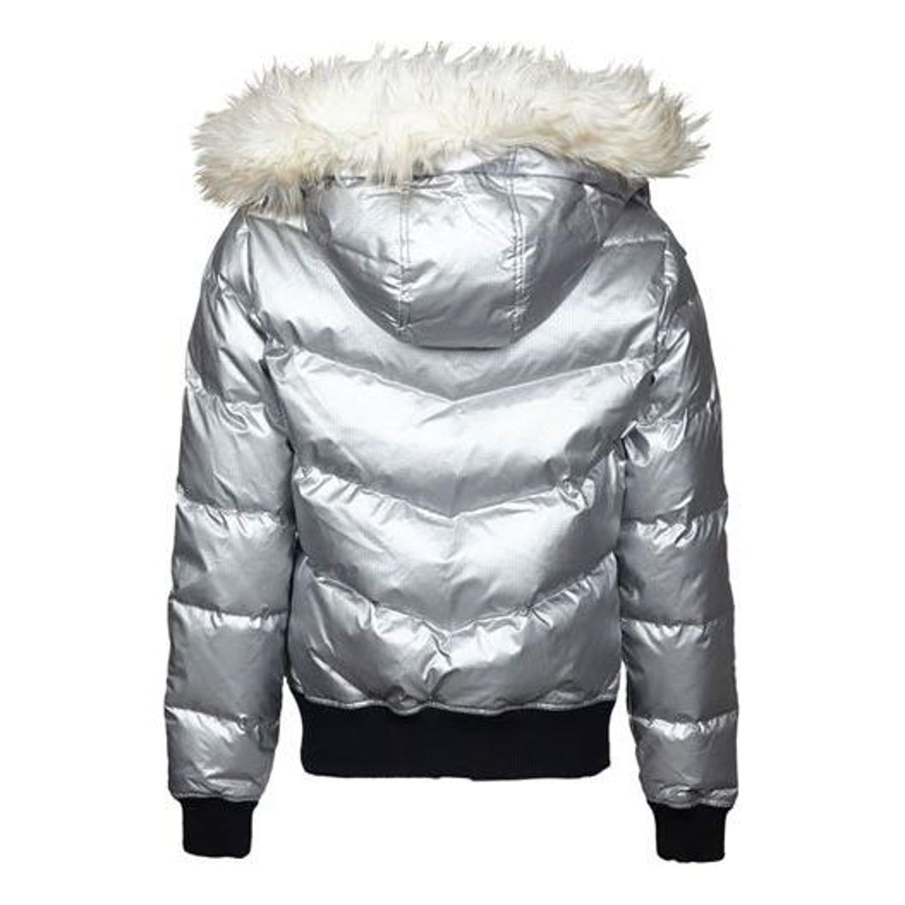 (WMNS) Converse Down Jacket 'Silver' 10002882-A01