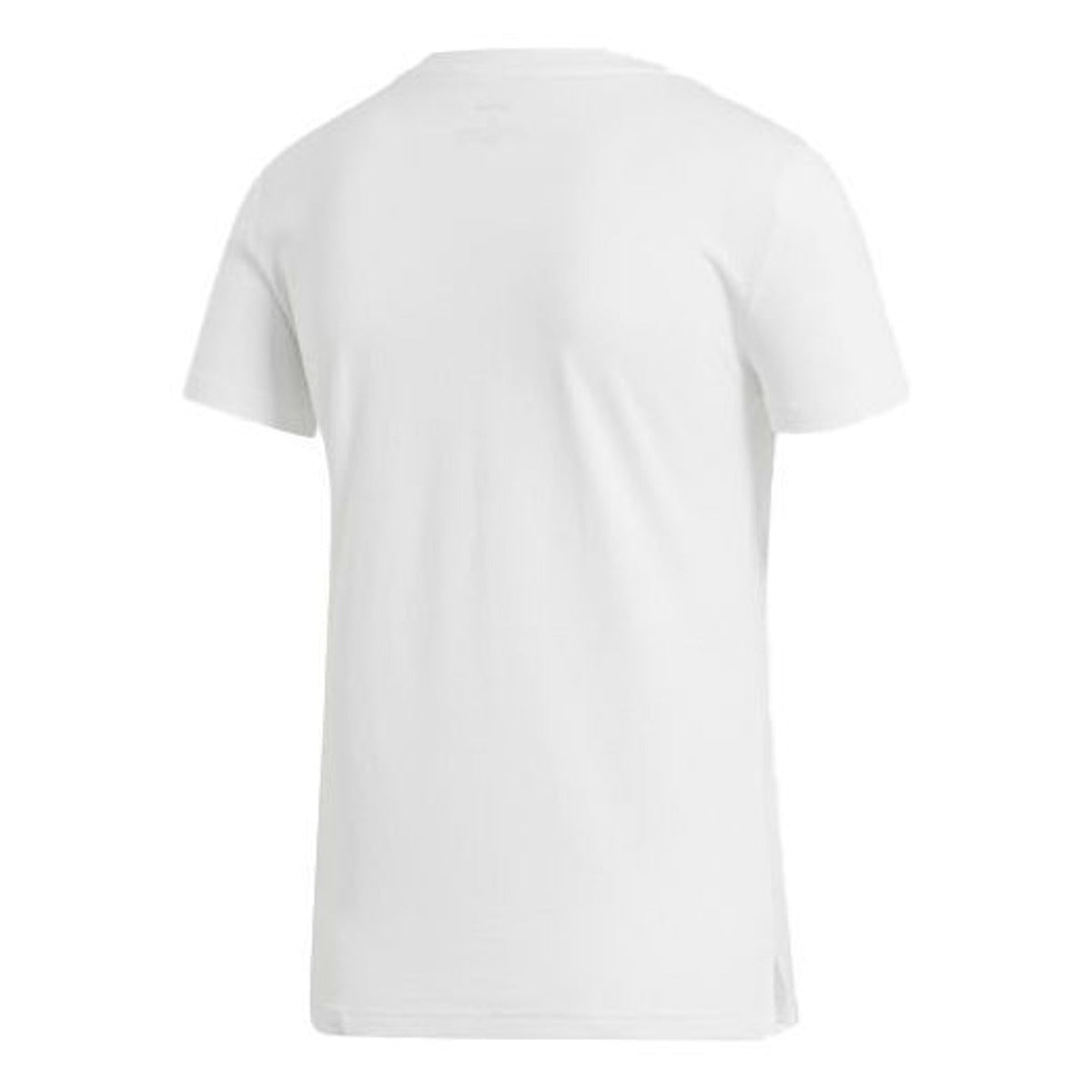 (WMNS) adidas Brush Effect Logo Graphic T-Shirt 'White Black' EI4559
