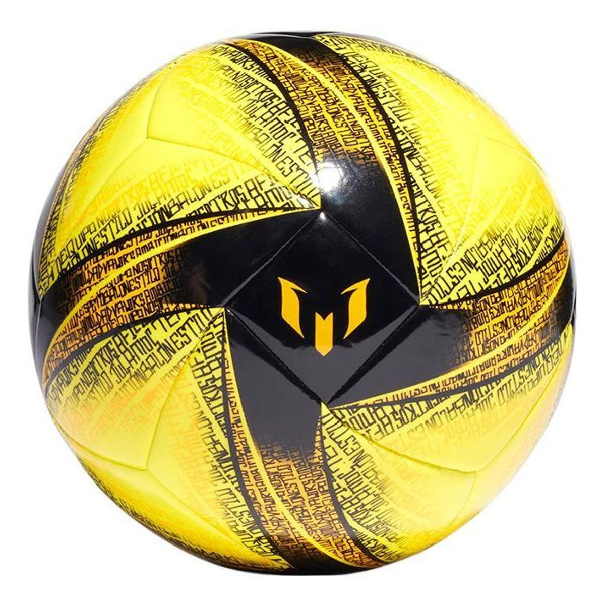 adidas Messi Club Soccer Ball 'Yellow Black' H57878