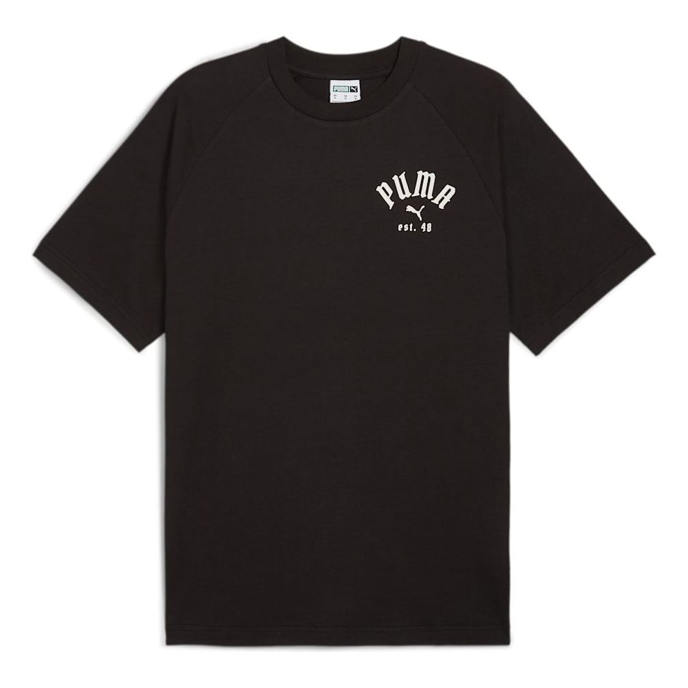 PUMA Classics Play Loud Relaxed Graphic T-shirt 'Black' 626767-01