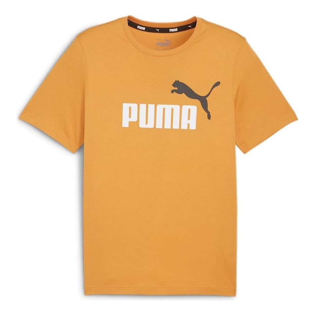 PUMA Ess+ 2 Col Logo T-shirt 'Orange' 847666-96