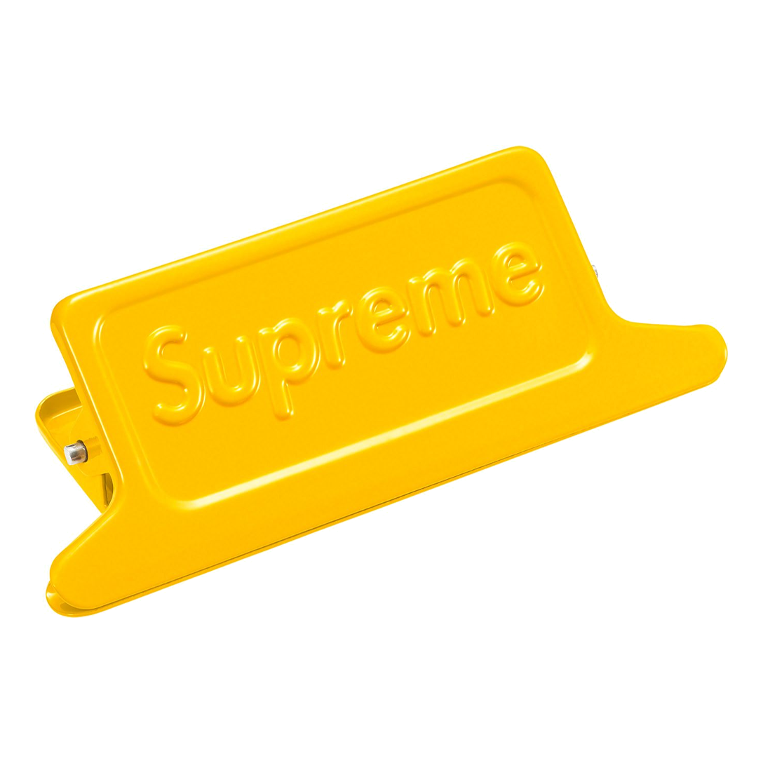 Supreme Dulton Samll Clips 'Yellow' SUP-SS23-0001