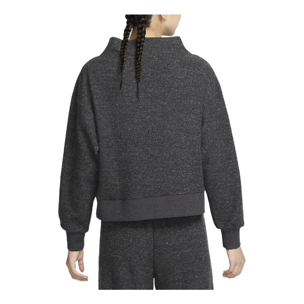 (WMNS) Nike Therma Fit Mock Neck Training Top 'Grey' DQ6254-032