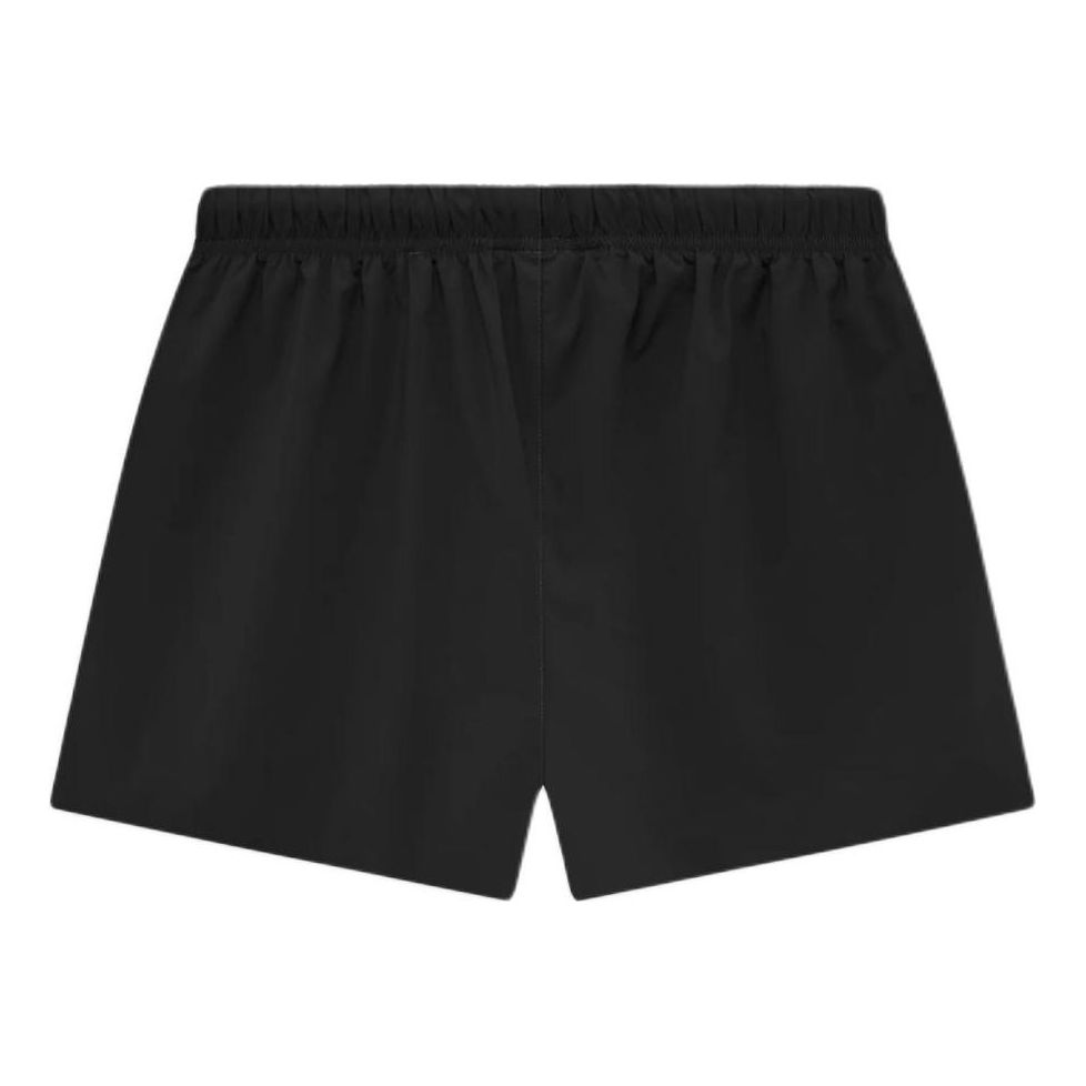 Fear of God Essentials Nylon Running Shorts 'Jet Black' 160SP244214F