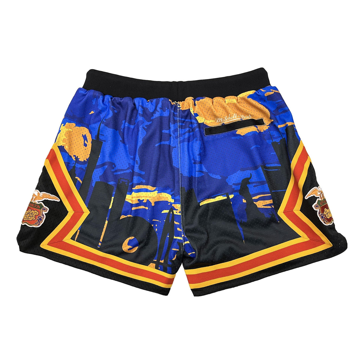 Mitchell & Ness x Jeff Hamilton Con Shorts 'Blue Black' MNSCSSS23001