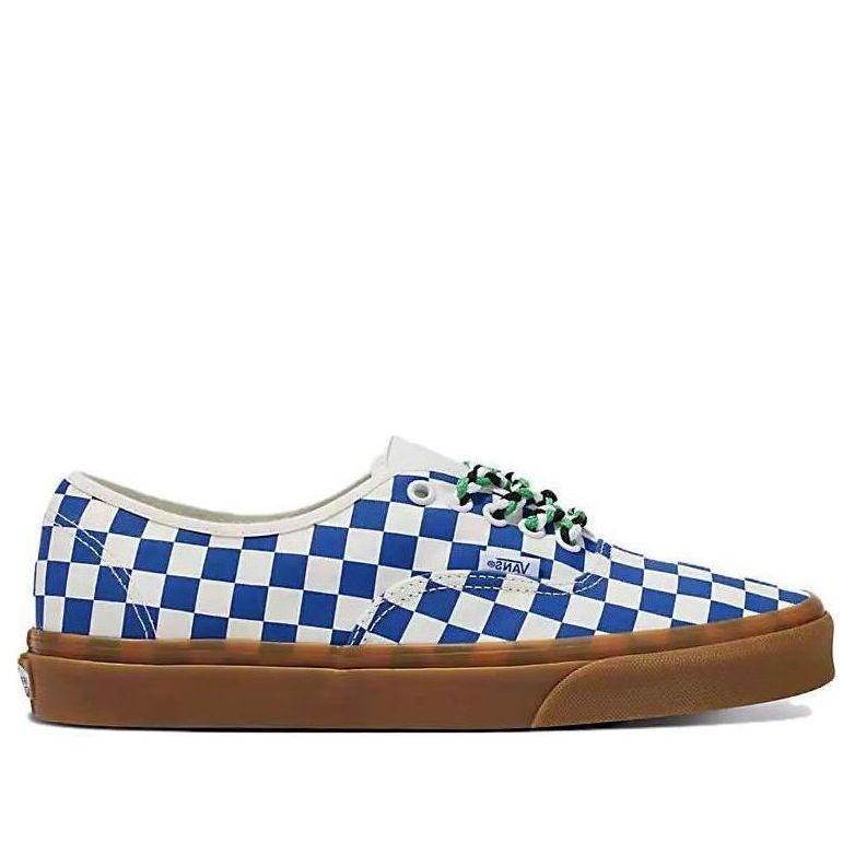 Vans Authentic Checkerboard Shoes 'Blue White Gum' VN0009PVY6Z