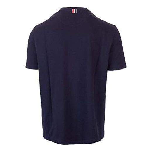 THOM BROWNE Short Sleeve T-Shirt 'Navy' MJS123A-00050-415
