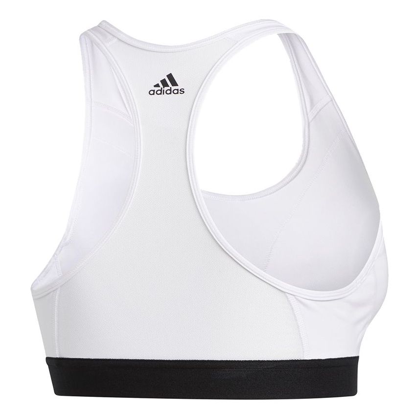 (WMNS) adidas Don't Rest Alphaskin Padded Bra 'White Black' FU4032