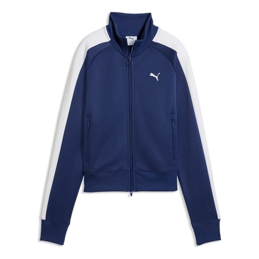 (WMNS) PUMA T7 Short Track Jacket 'Blue Jewel' 629796-49