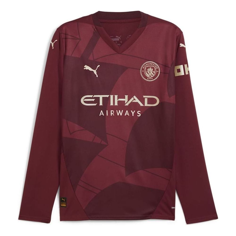 Puma Manchester City 24/25 Away LS Jersey 'Red' 775097-03