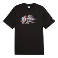 PUMA Herren Team For The Fanbase T-shirt 'Black' 629400-01