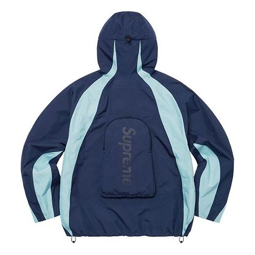 Supreme Gore-Tex Paclite Jacket 'Navy Teal' SUP-SS22-079