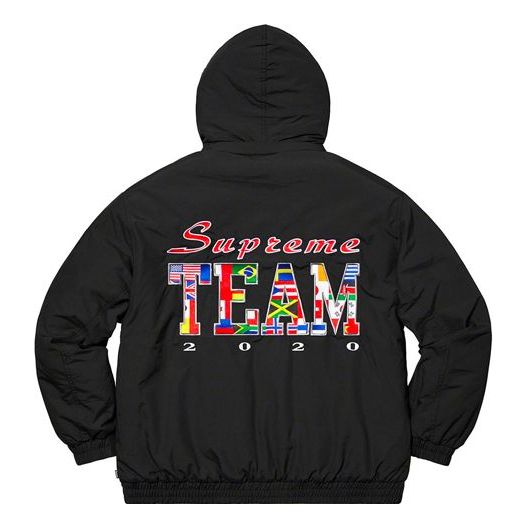 Supreme Super Team Puffy Jacket 'Black' SUP-SS20-489