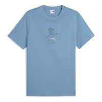 PUMA Team Graphic T-shirt 'Blue' 627121-20