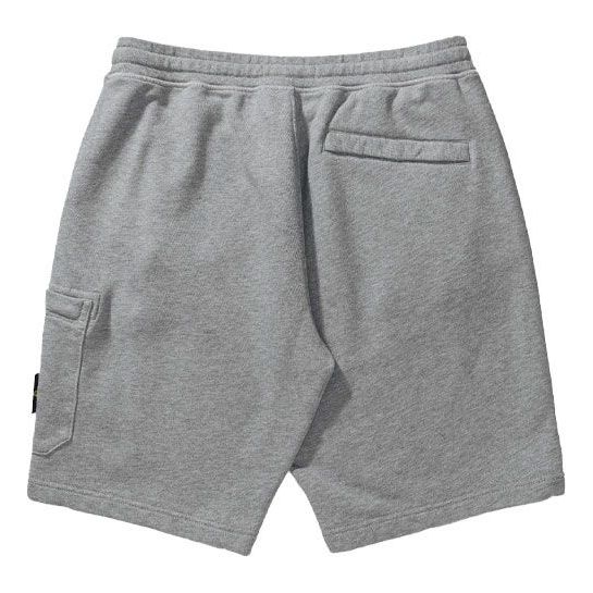 STONE ISLAND Bermuda Cargo Shorts 'Melange Grey' 741564651-V0M64