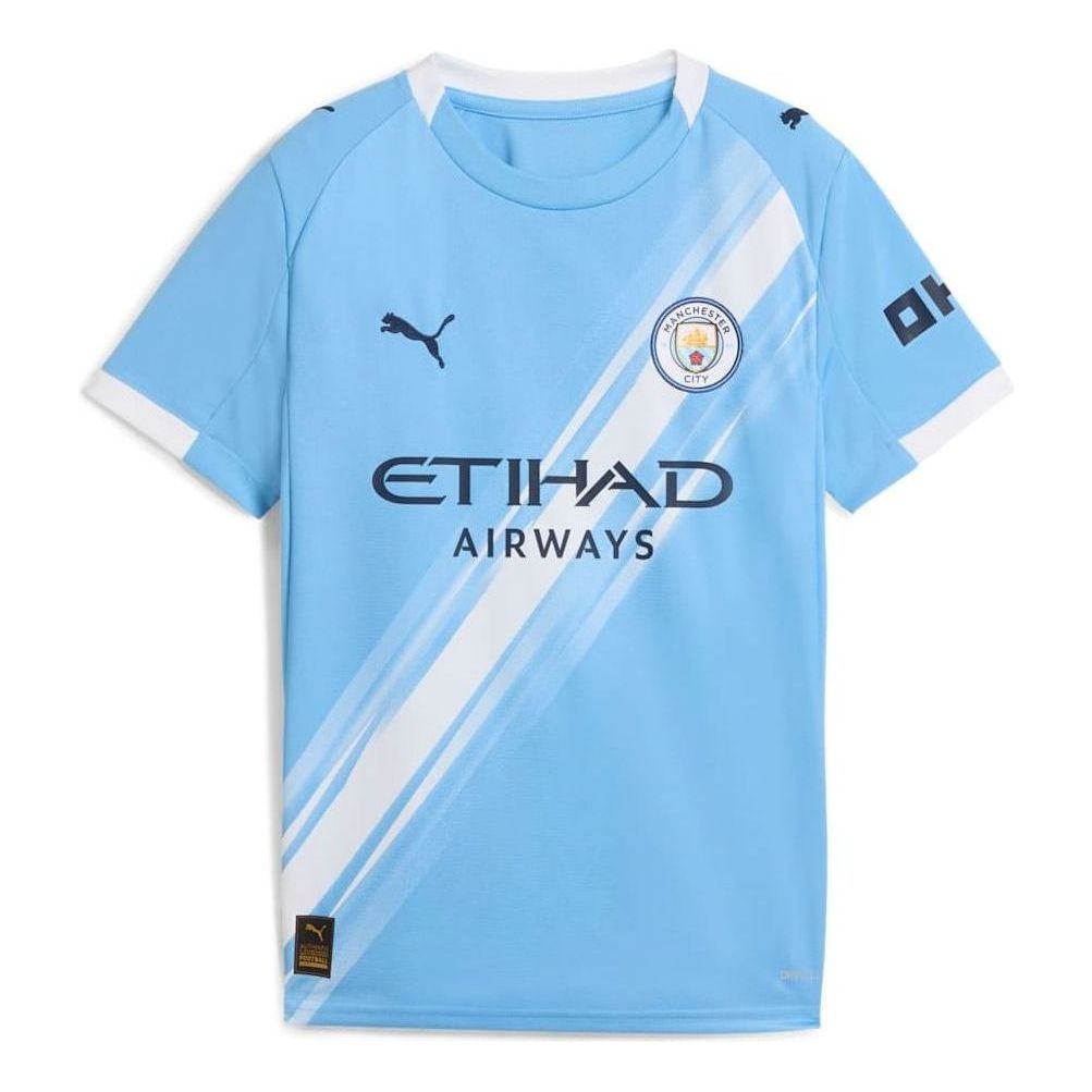 (GS) Puma Manchester City 25/26 Youth Home Jersey 'Blue' 780341-01