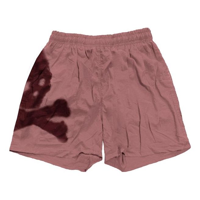 Travis Scott Cactus Jack For Mastermind Skull Shorts 'Washed Red' CJFN-SS26